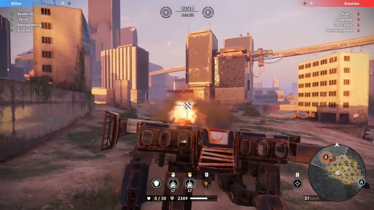 Racking Up Damage with the Mastodon Spider | Crossout Clan Wars