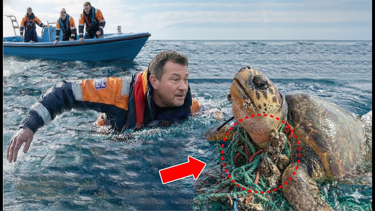 Sea Turtle Rescue: Every Breath Was a Battle | Heartstopping Ocean Survival