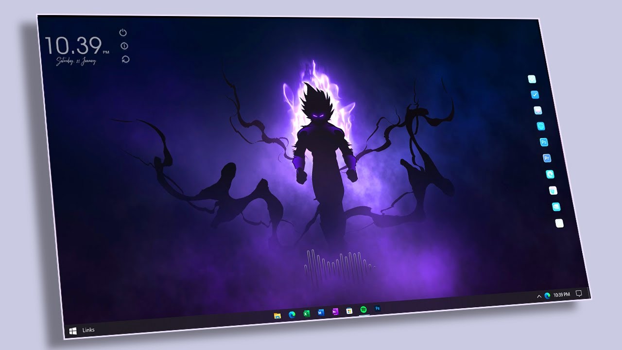 Dragon Ball Super Windows 11/10 Theme 