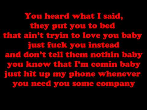 Drank In My Cup - Kirko Bangz Lyrics.