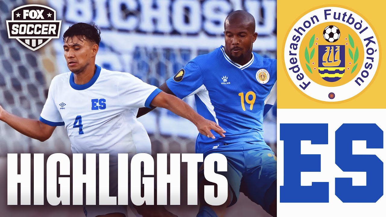Curacao vs El Salvador in the Gold Cup!