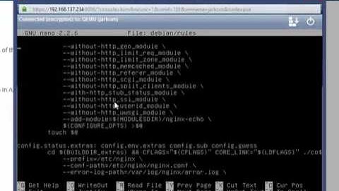 Tutorial install  on Dedicated Server Proxmox with Debian part5