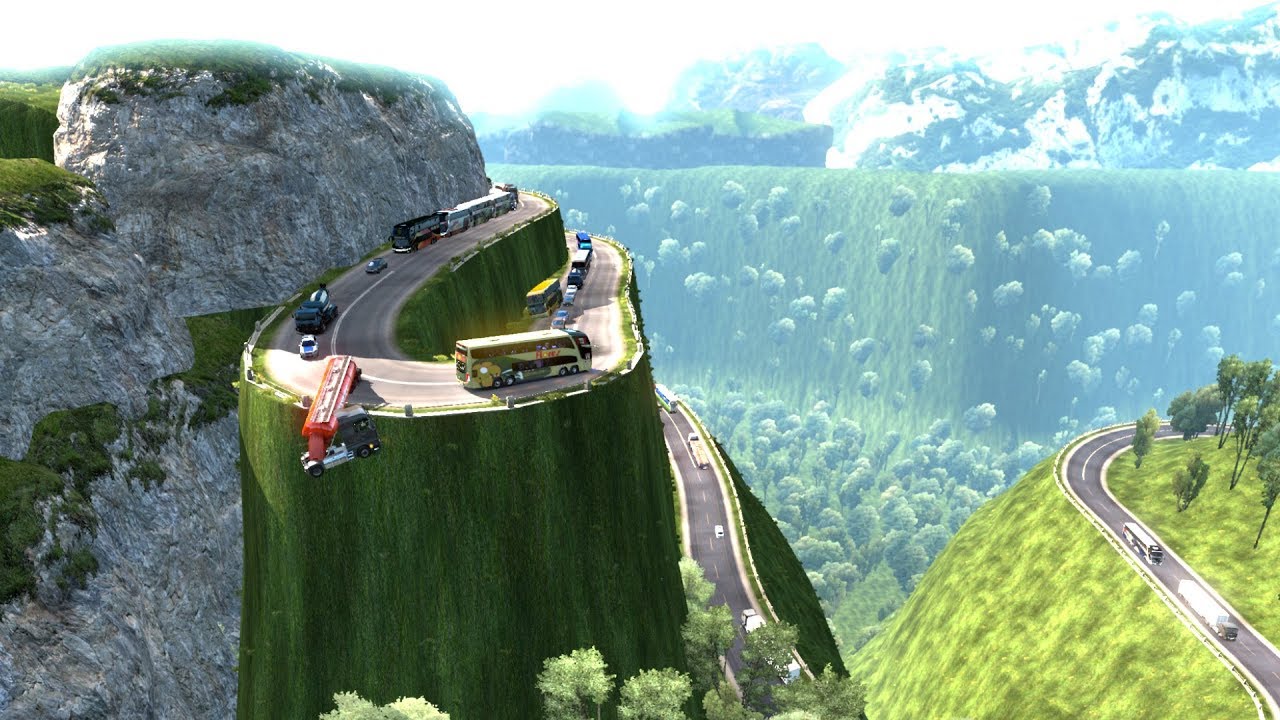 INFERNAL ROADS / CARRETERAS INFERNALES / SCANIA G7 1800 DD 8X2