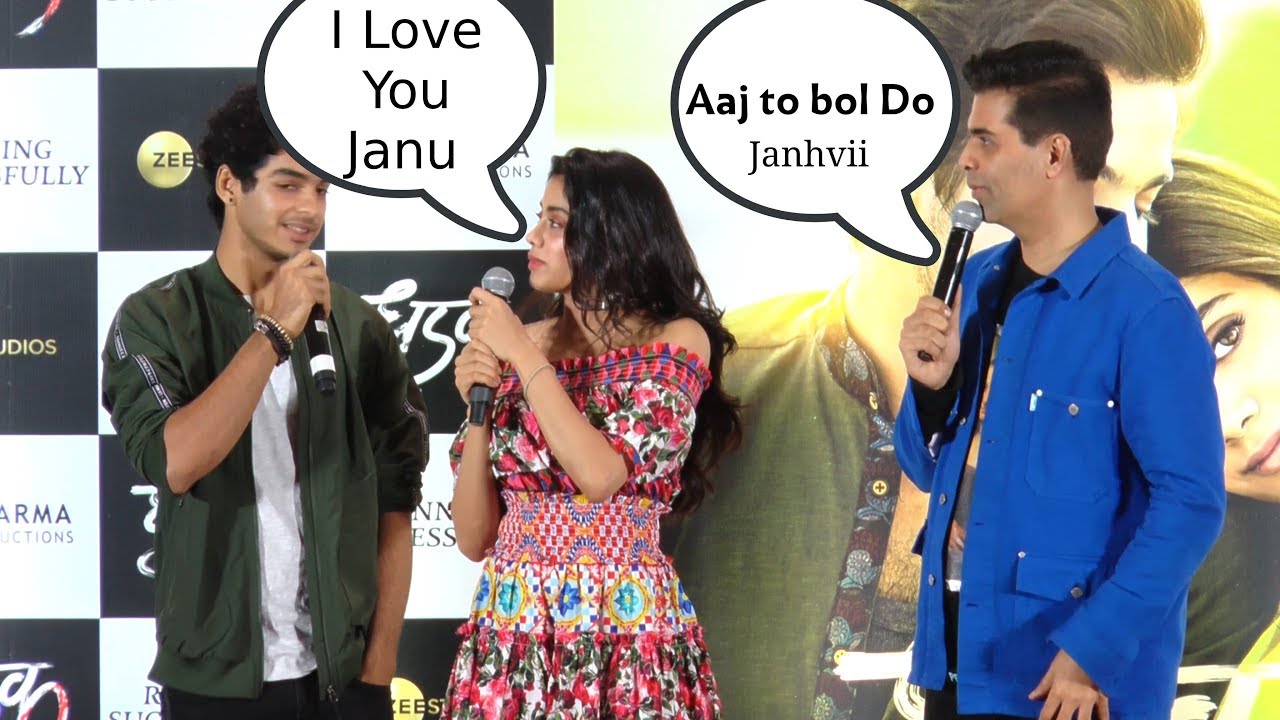 Finally Janhvi Kapoor Says I Love You to Ishaan Khattar  Dhadak Movie Sucsess Story