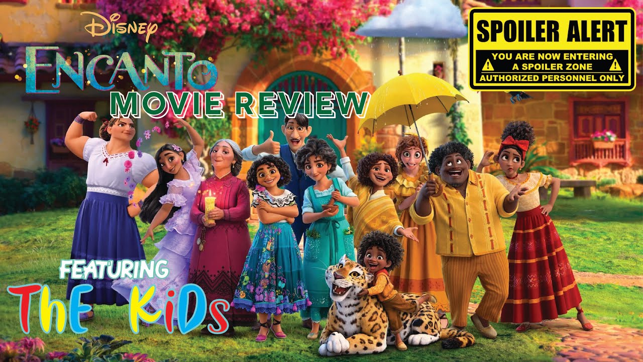 Encanto (2021) (SPOILER FILLED) Movie Review/Recap ft. The Kids