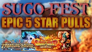One Piece: Treasure Cruise - STRONG WORLD SUGO-FEST! EPIC 5 STAR PULLS
