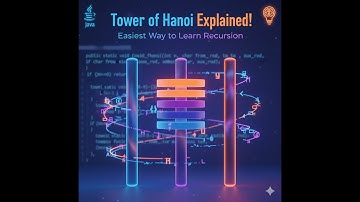 The Easiest Way to Understand Recursion - Tower of Hanoi Explained