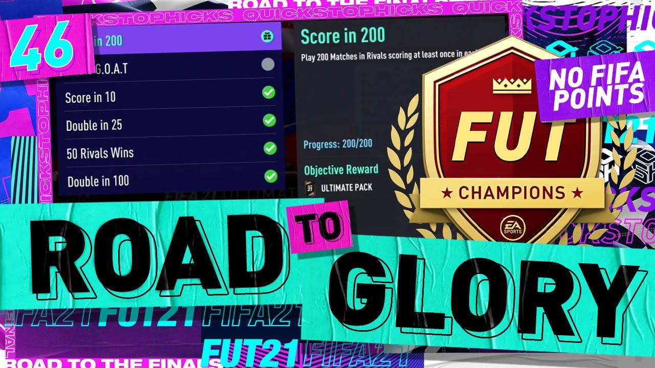 FREE ULTIMATE PACK - TOTW PACK - FUT CHAMPS - FIFA 21 ROAD TO GLORY #46 FIFA 21 ULTIMATE TEAM