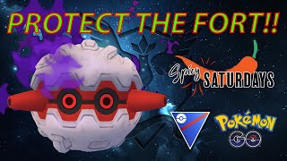 SHADOW FORRETRESS ONE-SHOTS GALARIAN STUNFISK!! POKÉMON GO BATTLE LEAGUE: SPICY SATURDAY