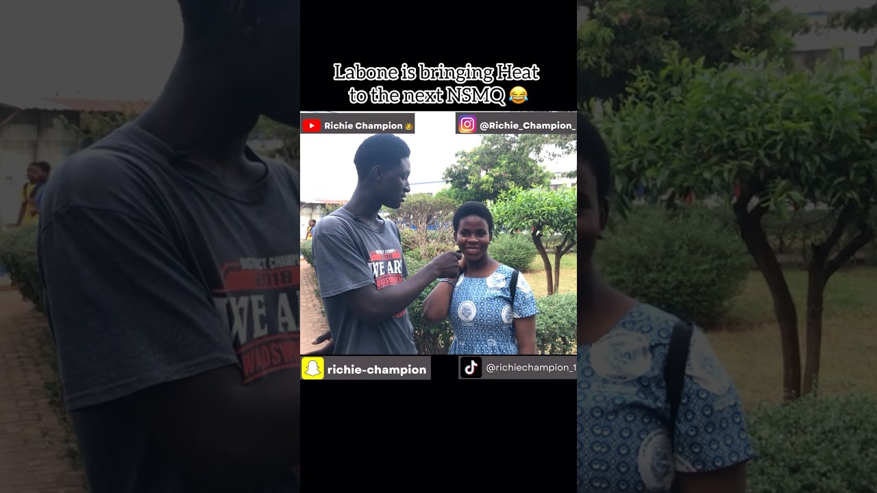 Labone is bringing Heat to the next NSMQ😂