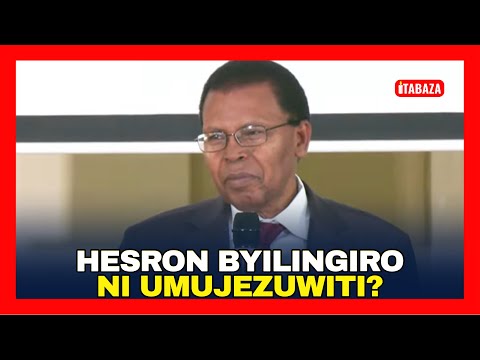 Incamake Abavuga Ko Pr Hesron Byilingiro Ari Umujezuwiti Bashingira Kuki 