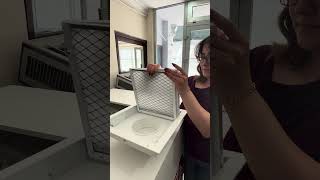 Egg Crate Grille Access Door with Filter
