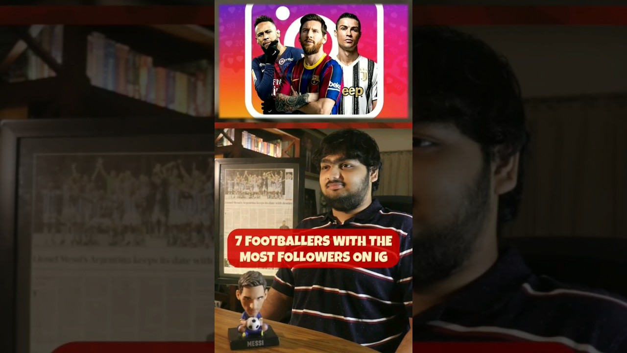 The 7 Most Followed Footballers on Instagram !  