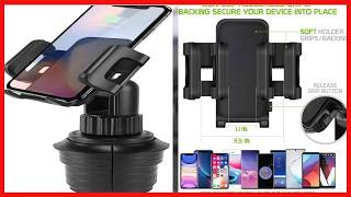 Versatile Cup Holder Phone Mount for Trucks and Cars | Secure, Adjustable, Portable