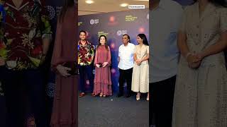 Nita Ambani और Mukesh Ambani अपने बेटी isha Ambani और दामाद Anand Piramal के साथ नज़र आए#viralshorts