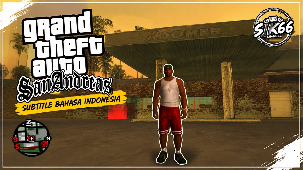 GTA San Andreas Subtitle Bahasa Indonesia - Sudah di Kota 3 CJ kita, lanjut misi dini hari, Lets go