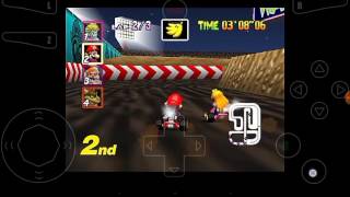 M-Kart on mega64 android emulator screenshot 2