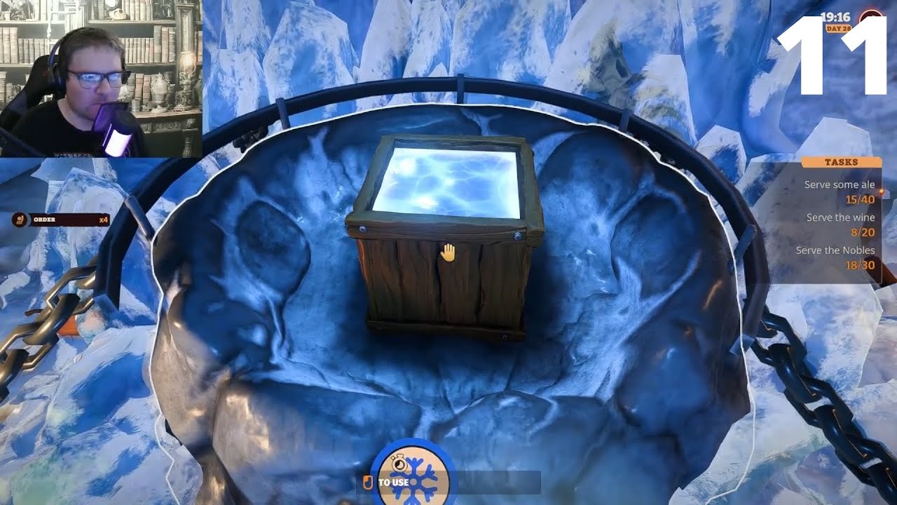 Tavern Manager Something cold is coming