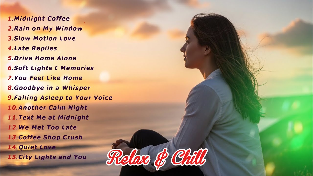 Relax & Chill Vibes Playlist 2026 🌙 | Cozy Love Songs & Calm Night Music