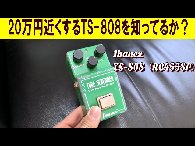 激・貴重】マレーシアチップのTS-808を弾いてみたら感動しっぱなしだっ
