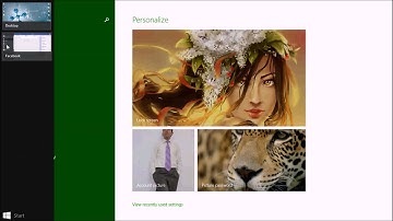 How to synchronize your facebook profile to windows 8/8.1 profile