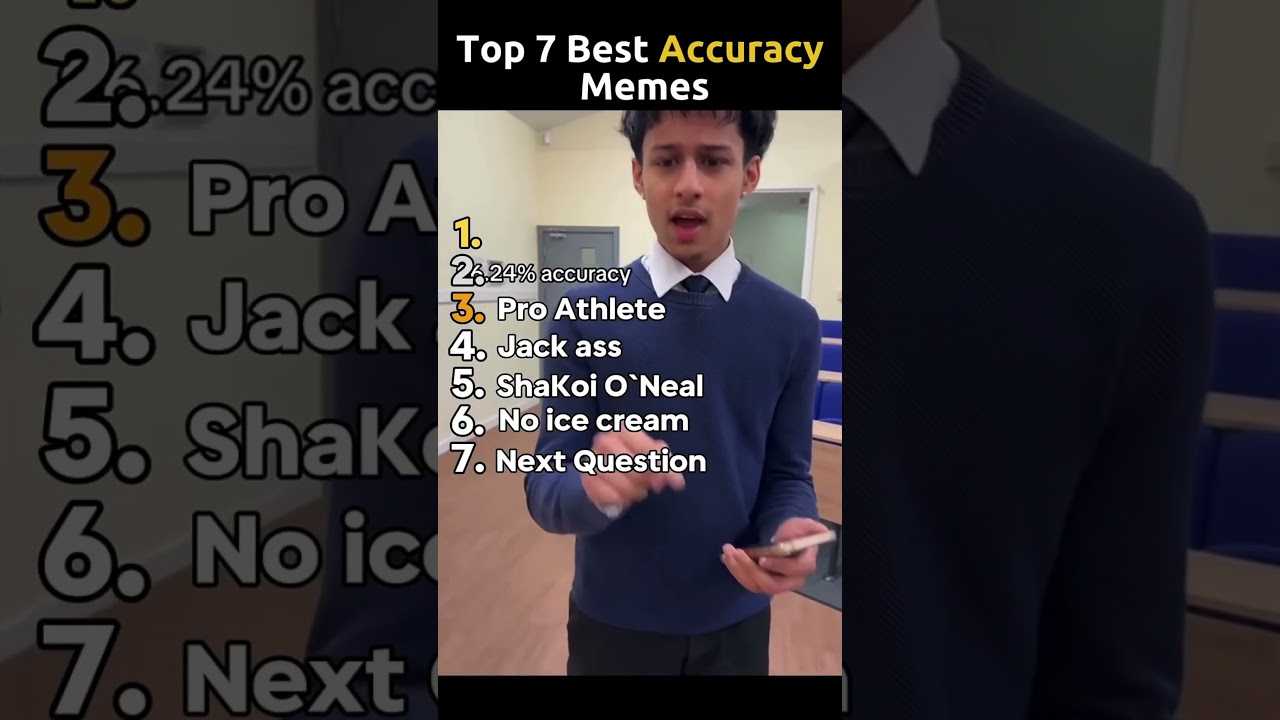 Top accuracy moments