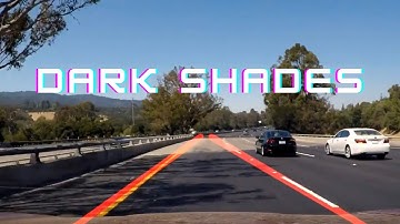 Finding Lane Lines on the Road (With Dark Shades)