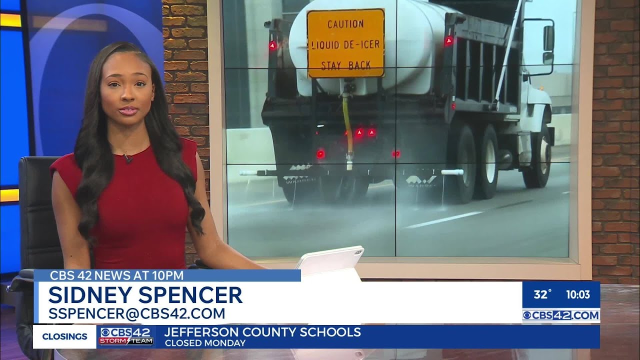 Central Alabama drivers urged to be cautious of black ice