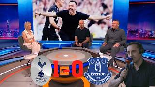 MOTD Tottenham vs Everton 1-0 Gary Neville, Alan Shearer And Wayne Rooney Review | All Reaction