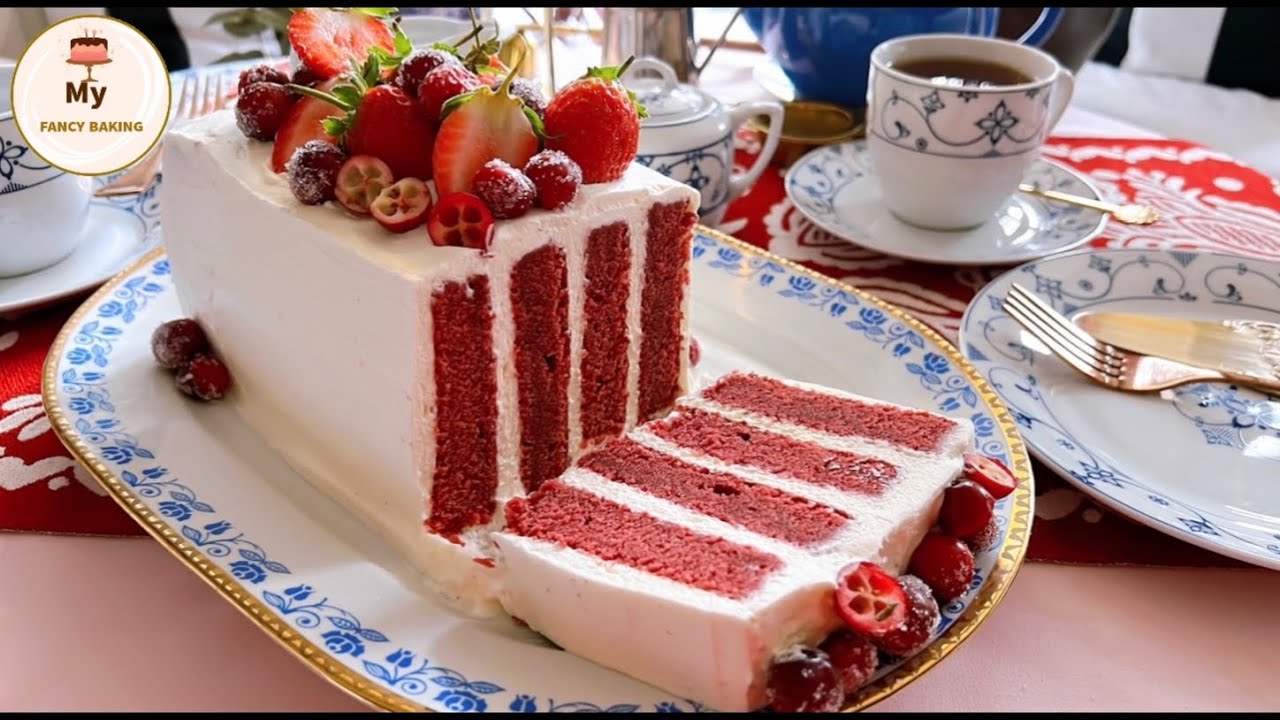 Red velvet cake / Easy and moist cake recipe - YouTube
