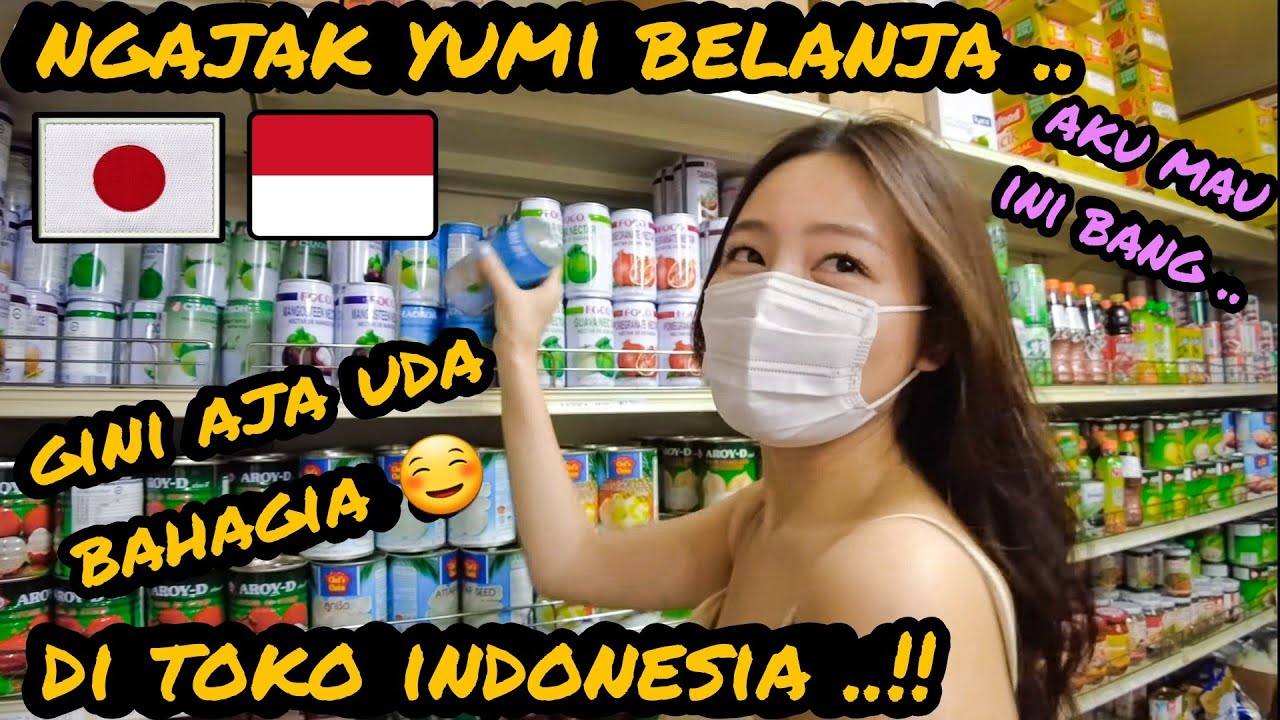 NGAJAK YUMI BELANJA KE TOKO INDONESIA ...YUMI SAMPE SENENG BGT !!  BAHAGIA TUH SEDERHANA KALI YA?