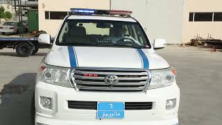 Iraq - As Sulaimanyah Traffic Police lightbar testing screenshot 1