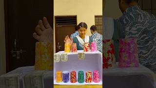 Matching the glass color challenge #challenge #competition