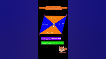 What Happens When You Pick a Point Inside a Parallelogram? 🤯 #geometry  #visuallearning