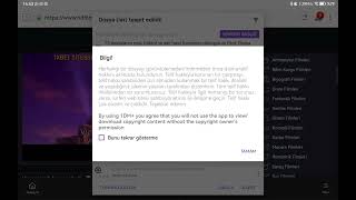 Mobil Cihazlardan Tüm Sitelerden Video Indirmek