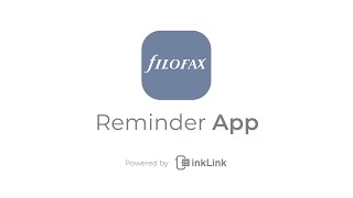 Filofax Reminder App Video screenshot 4