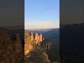 Moonrise meets sunset at The Three Sisters #katoomba #bluemountains #travel #explore #sunset #nsw