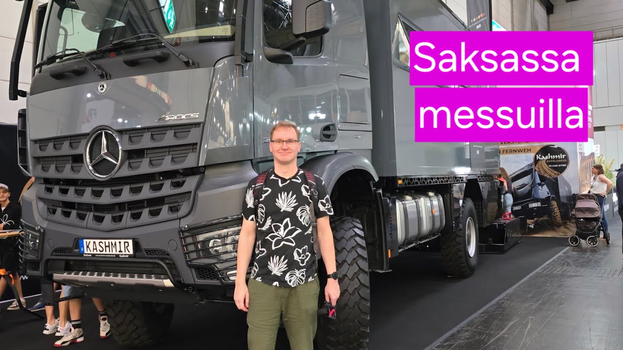 Reissu Saksaan Caravan Saloon 2024 -messut Düsseldorf