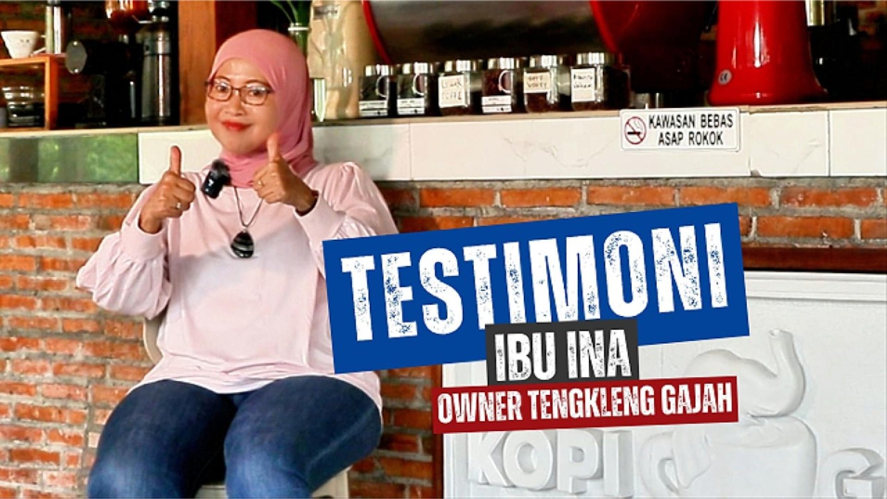 Testimoni Ibu Ina owner of Tengkleng Gajah [Melia Laundry & Drycleaning]