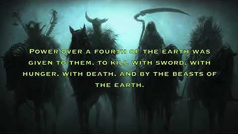 The Four Horsemen Of The Apocalypse - Revelation 6:1-8 Dramatic Reading