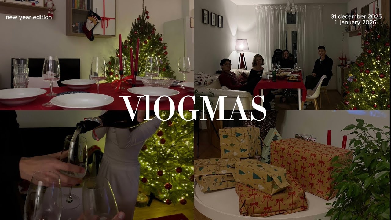 Новый год с друзьями, играем в Тайного Санту и определяем цель на год