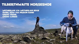 Tilberthwaite Horseshoe Hiking the Wainrights with my dog