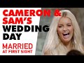 Samantha and Cameron&#39;s wedding day | Married at First Sight 2021