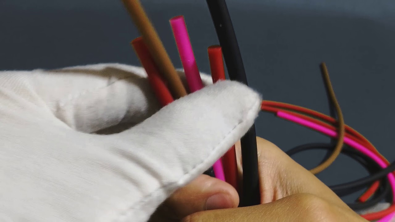 coloured silicone cord / silicone extruded cord /  silicone cord manufacturer