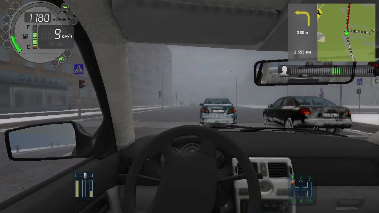 366) City Car Driving 4.743 км Алердерп - Строителей 2-ая 3.705 км Трамвайная - Достоевского