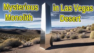 🔍 Mysterious Monolith Appears in Las Vegas Desert! | Unexplained Phenomenon Continues 🌟