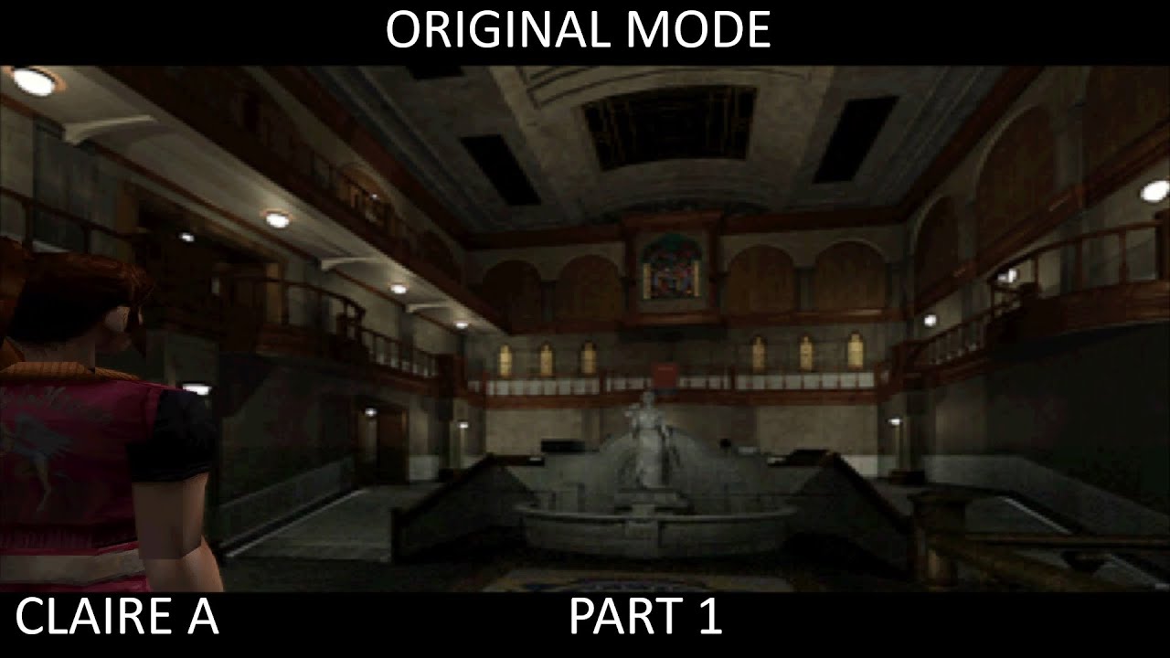 PS1 — Resident Evil 2 — Dual Shock Edition — Оригинал — Клэр А — Часть 1