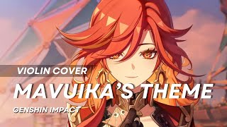 Download Lagu Mavuika's Theme (Blazing Heart) | Chrissy Constanza「Genshin Impactl」Violin Cover by TRIC MP3
