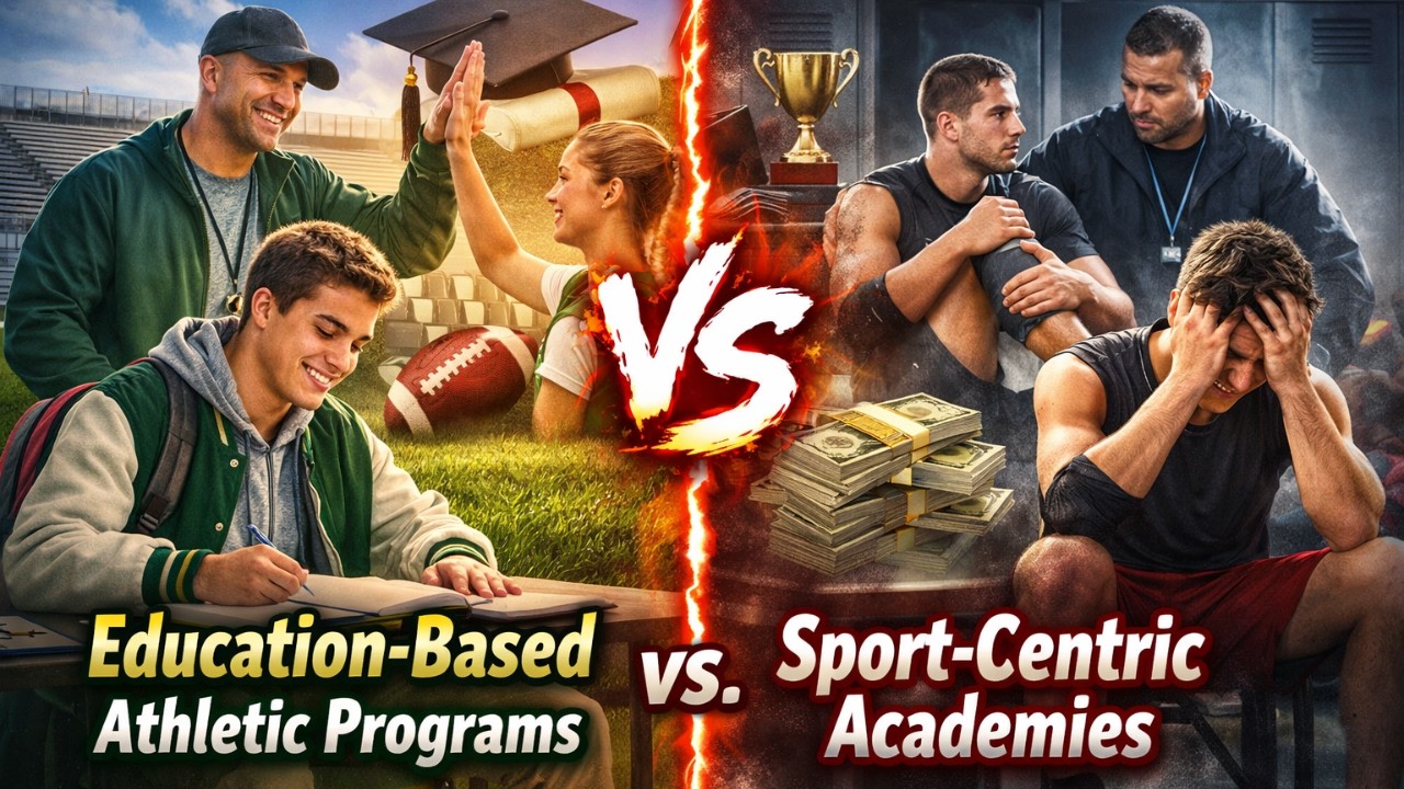 Будущее техасских спортсменов: ФАКТЫ об образовательных программах в сравнении со спортивно-ориен...