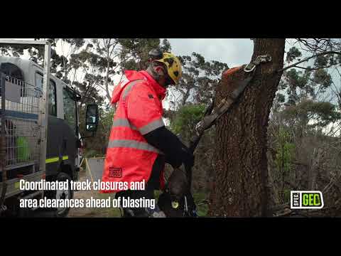 Large Boulder Removal in Remote Location